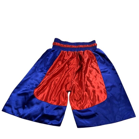 Ringside Mens m Satin Boxing Shorts Red Blue White Sport Training Athletic MMA - Picture 2 of 10